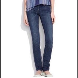Madewell Rail Straight Denim Dark Wash Jeans 32